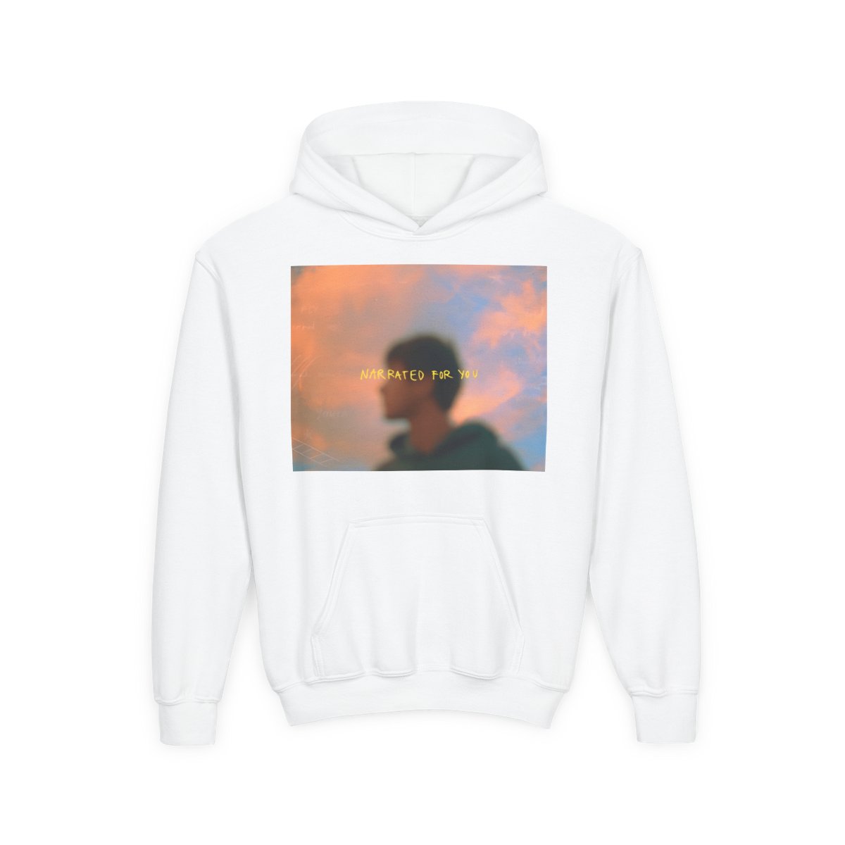 Alec Benjamin Album Youth Heavy Blend Hooded Sweatshirt, enlarged