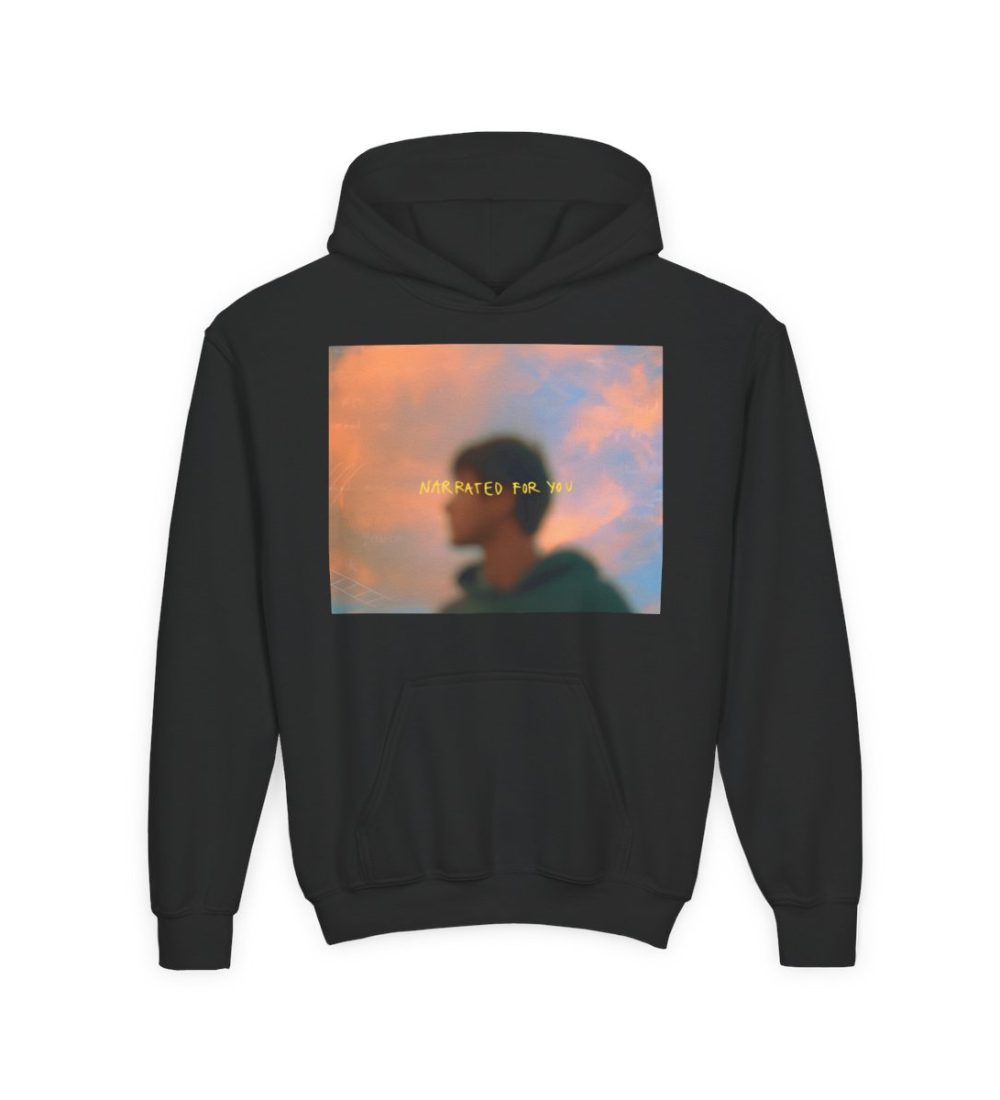 Alec Benjamin Album Youth Heavy Blend Hooded Sweatshirt — view 2