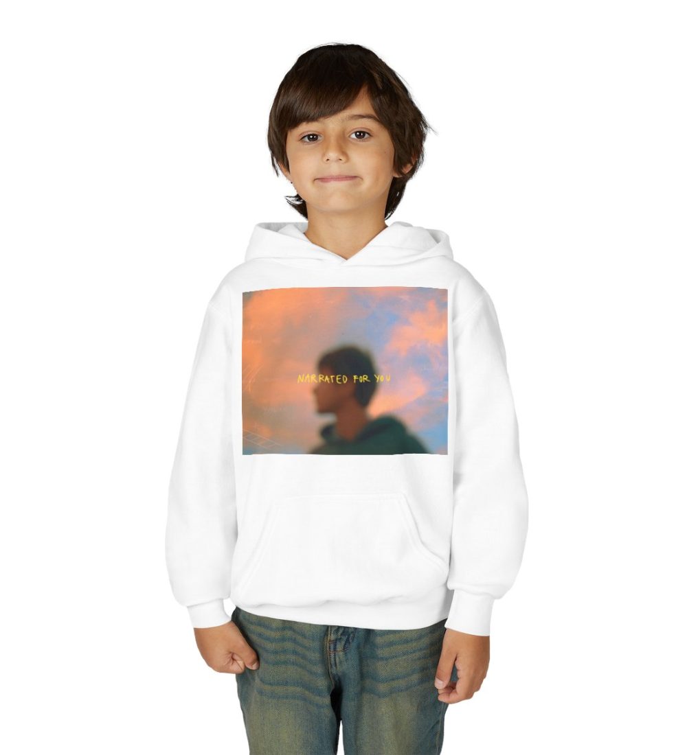 Alec Benjamin Album Youth Heavy Blend Hooded Sweatshirt — view 4