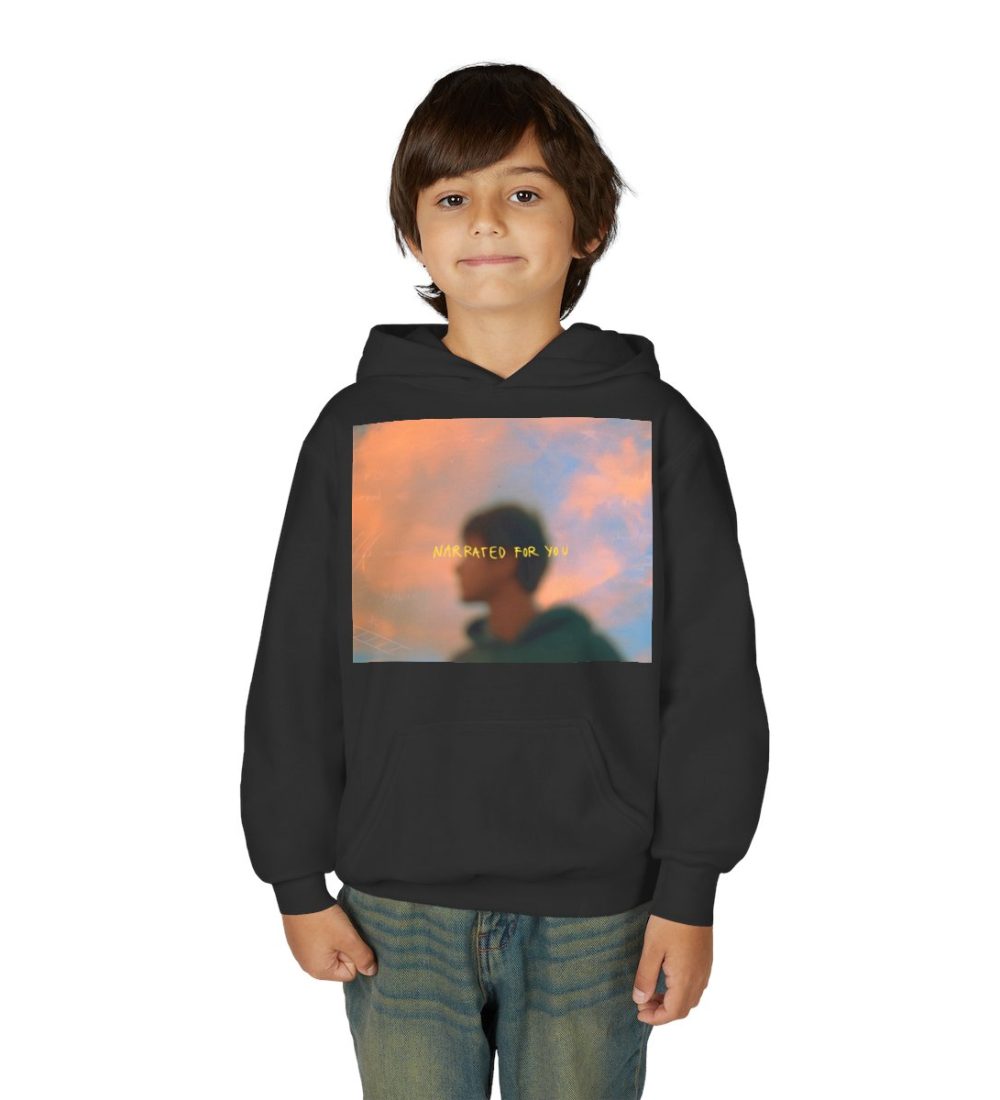 Alec Benjamin Album Youth Heavy Blend Hooded Sweatshirt — view 7