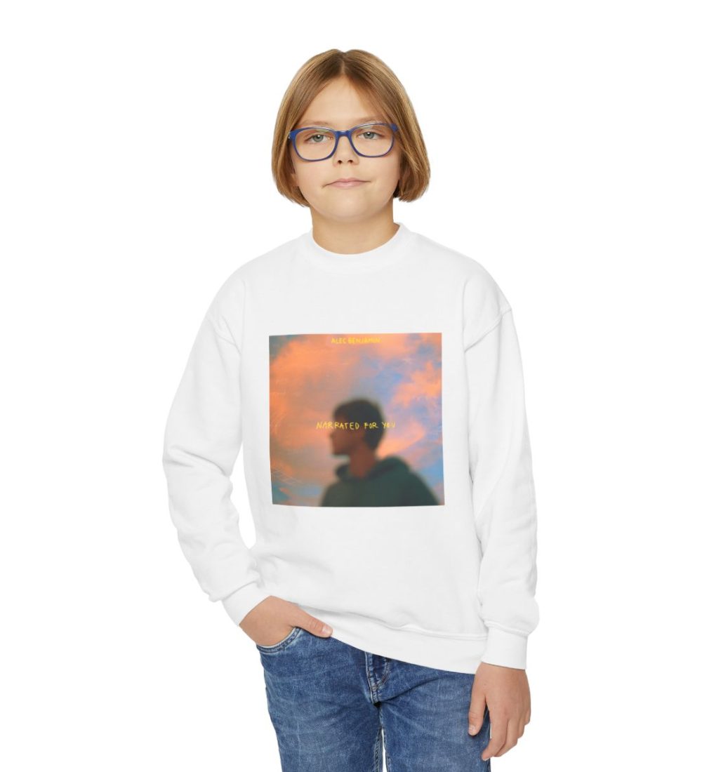 Alec Benjamin Album Youth Crewneck Sweatshirt — view 4