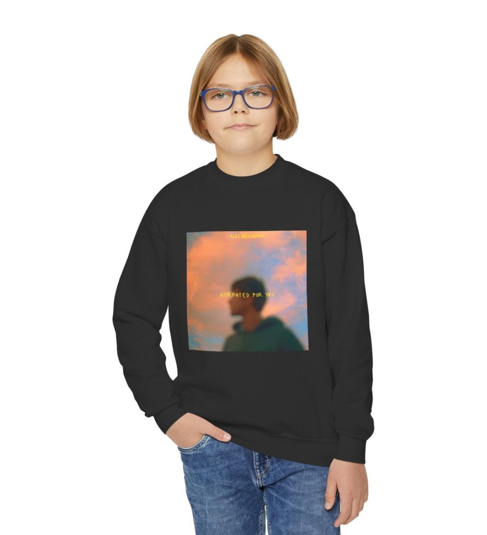 Alec Benjamin Album Youth Crewneck Sweatshirt — view 7