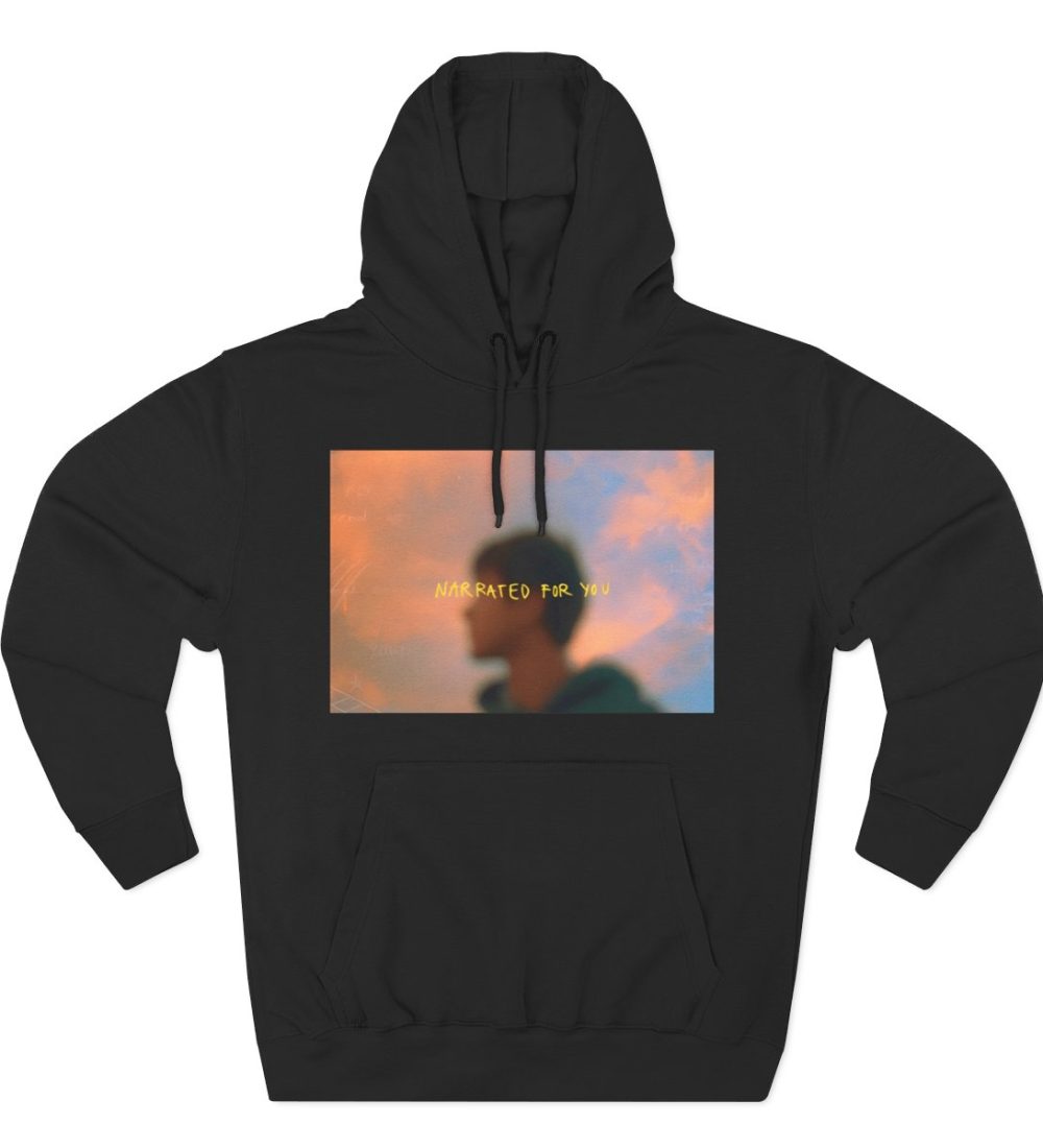Alec Benjamin Album Three-Panel Fleece Hoodie — view 2