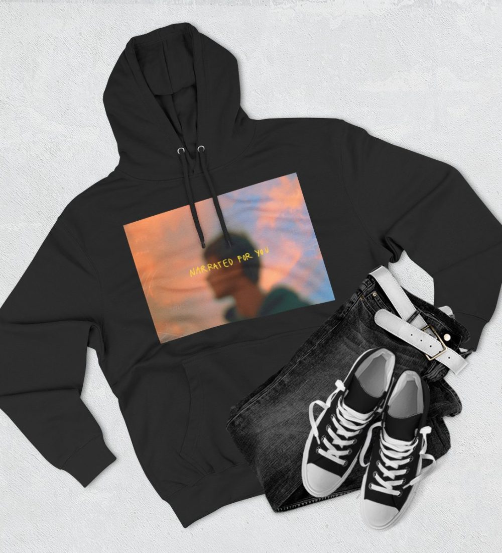 Alec Benjamin Album Three-Panel Fleece Hoodie — view 7