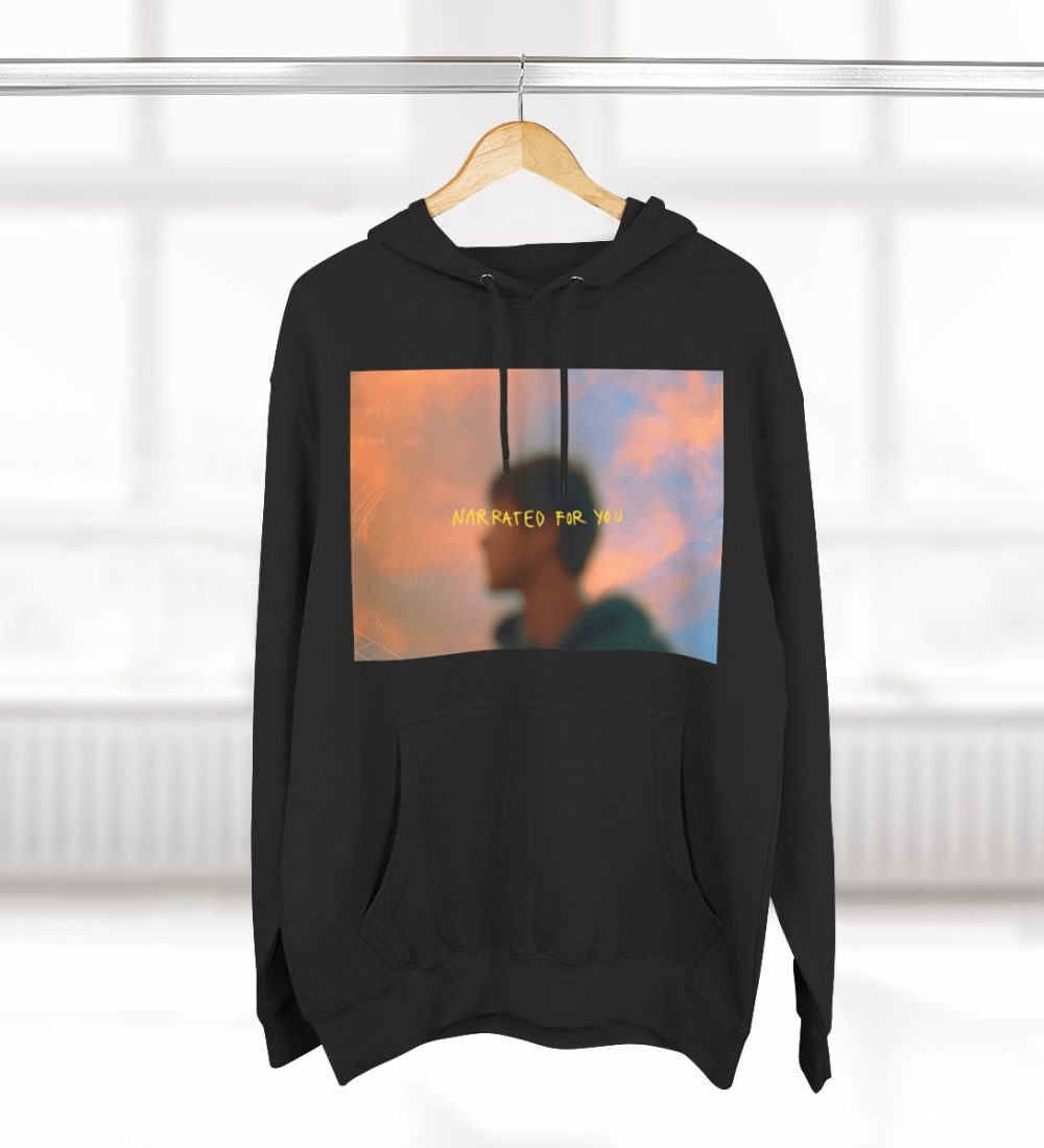 Alec Benjamin Album Three-Panel Fleece Hoodie — view 8